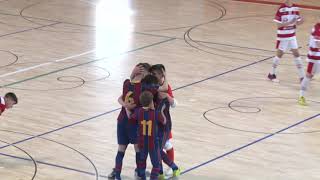 Resum Club Manresa Futbol Sala - Barça Divisió d'Honor Infantil