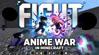 INSANE Anime Battle Tournament in Minecraft SUKUNA