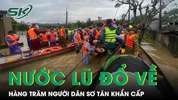 Đà Nẵng: Nước lũ cuồn cuộn “‘như thác đổ”, hàng trăm người dân phải sơ tán khẩn cấp