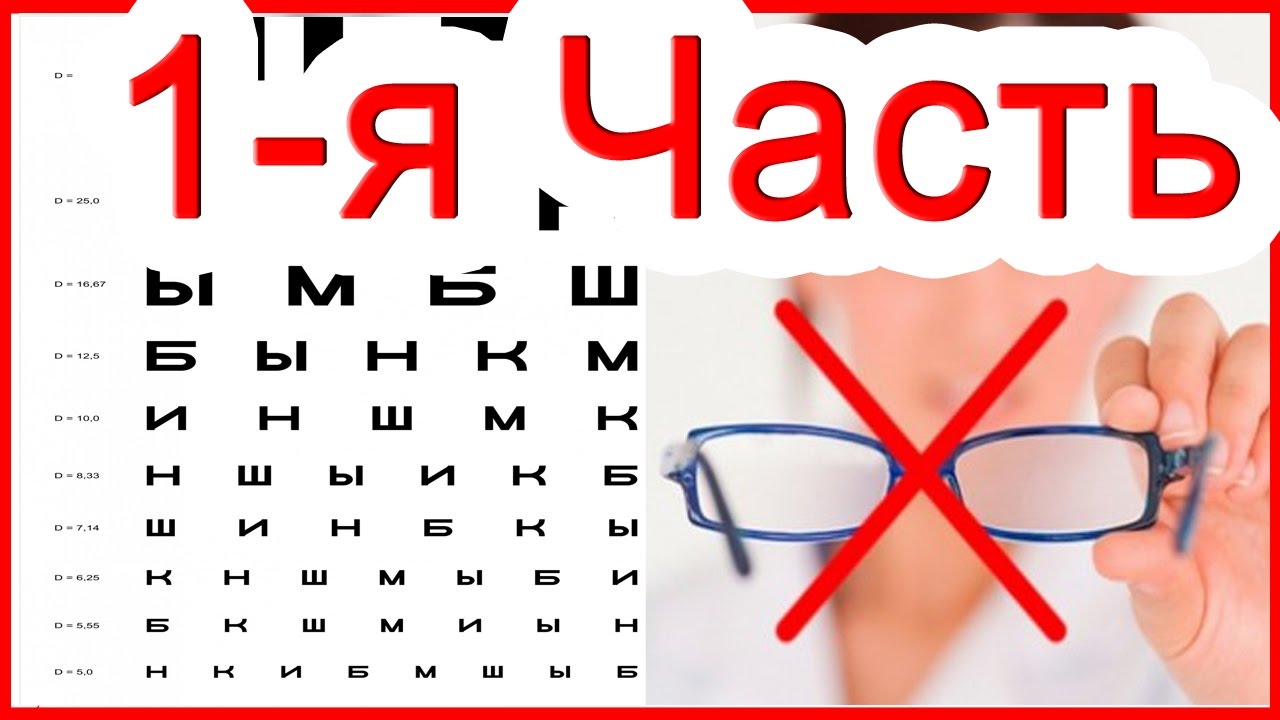 Полное восстановление зрения 1 часть Жданов В. Г. - YouTube
