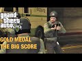 GTA 5 PS5 Mission 73 The Big Score Subtle Approach 100 Gold Medal Walkthrough 
