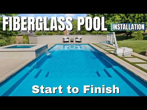 How To Build a Fiberglass Pool Project From (Start to Finish)