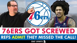 76ers SCREWED By Refs, NBA Officials ADMIT They Missed The Call | 76ers News \& Rumors