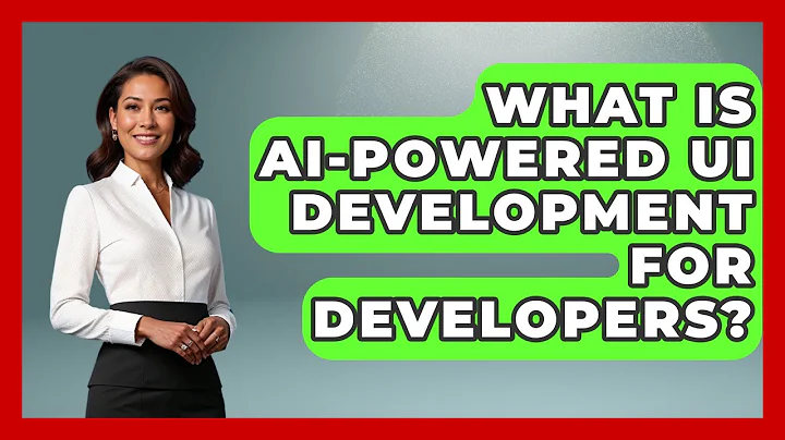 What Is AI-powered UI Development For Developers? - Learning To Code With AI
