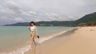 Scooter tour Patong City | Walk on the beach | Phuket Thailand 10 February 2022 @housephuket