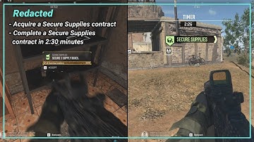 DMZ - Well Supplied Soldier - Acquire a Secure Supplies contract & Complete  in 2:30 minutes