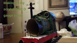 Making of my scratch built O gauge percy