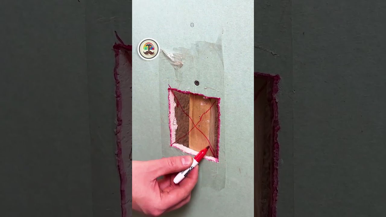 Incredible Easy Technique To Patch A Hole In Drywall 