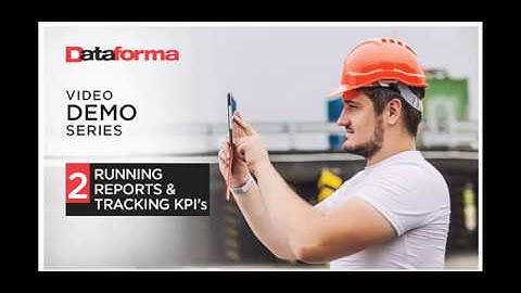 Dataforma Demo Series   Running Reports and Tracking KPI
