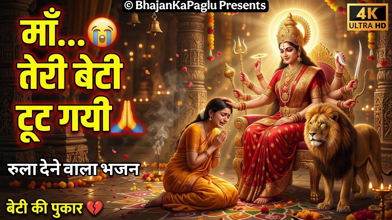 तेरी बेटी बिल्कुल टूट चुकी है अम्बे माँ 😭 | दुर्गा माता भजन | Navratri 2026 Special