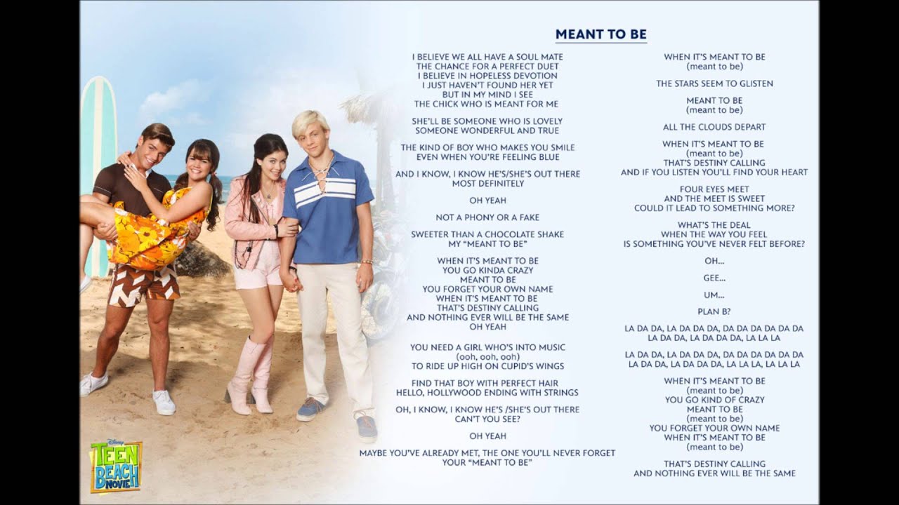 Meant to Be by Ross Lynch, Maia Mitchell & Teen