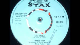 Mable John   Able Mable