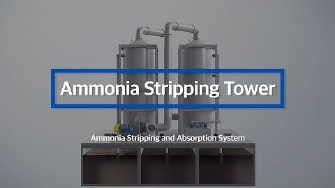 Ammonia Stripping Tower_EPL CO., Ltd.