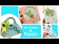 Die Cutters- Scrapbooking-  Resin crafts- DIY- Tutorial