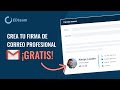 Crea tu firma de correo profesional ¡gratis!