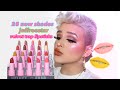 SWATCHING 25 NEW VELVET TRAP LIPSTICKS JEFFREESTAR COSMETICS