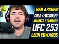 Ben Askren on Covington/Woodley, Khamzat Chimaev Hype, Adesanya/Costa, Gives Leon Edwards Advice