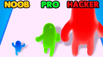 NOOB vs PRO vs HACKER in Join Blob Clash 3D