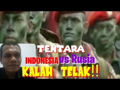 TAK TERDUGA! REAKSI TERMEHEK MEHEK TENTARA INDONESIA VS RUSIA KALAH TELAK