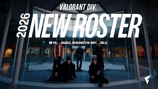 【Valorant Div.】New Roster \