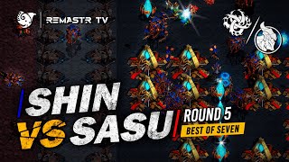 STARCRAFT FASTEST 🇰🇷 SASU vs SHIN - ROUND 5