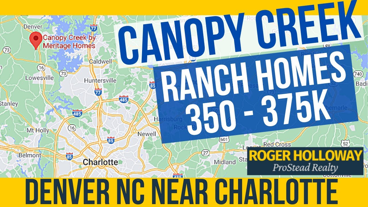 Meritage Homes' Canopy Creek and Charlotte NC Housing Market YouTube