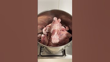 How to make meat stock! #gapsdiet #histamineintolerance #histamine