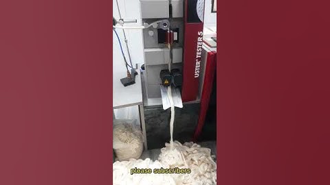 Introducing Uster Tester 5 #USTER #moderniostechnologijos #modernios #textileindustry #machine