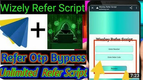 🤑Wizely Refer Bypass Script | Wizely Money Adder Script | Wizely App Unlimited Refer Bypass Script
