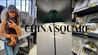China Square haul/New house update