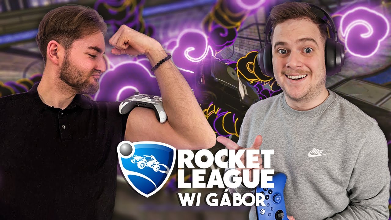 Mindenki Hibázhat Néha! 😅 ROCKET LEAGUE w/ Gábor
