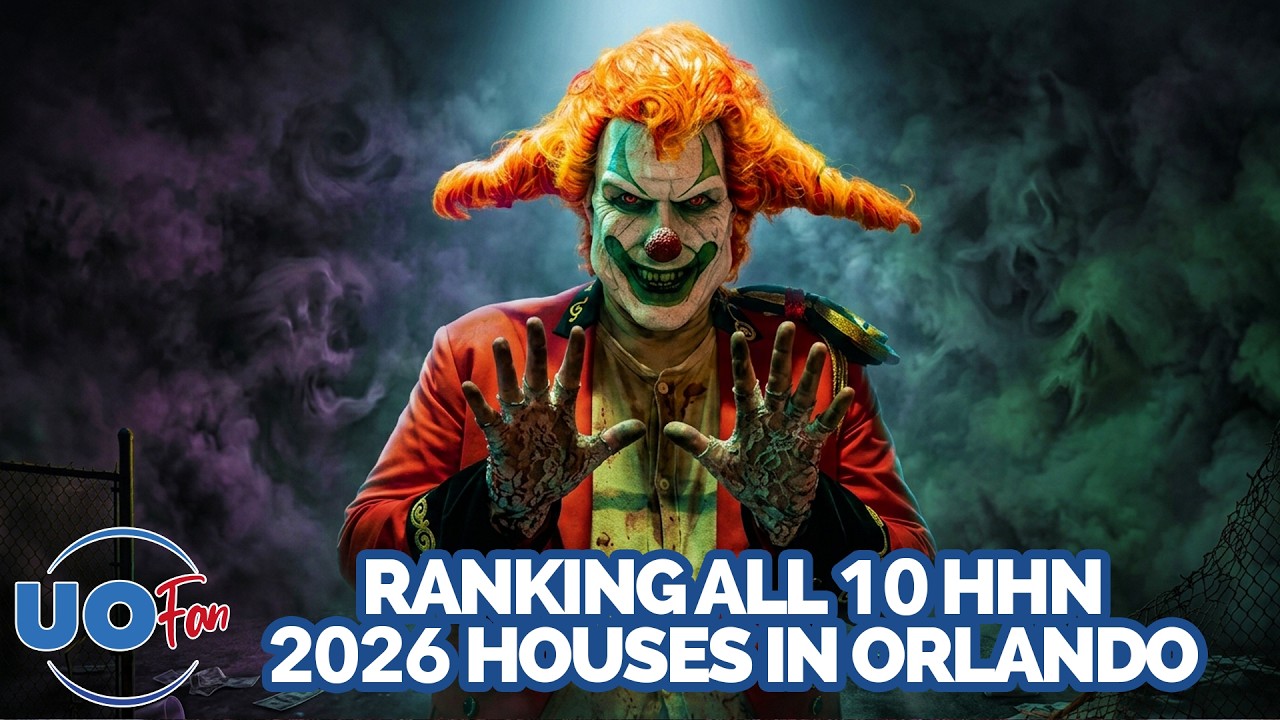 Ranking ALL 10 Halloween Horror Nights 2026 Houses in Orlando