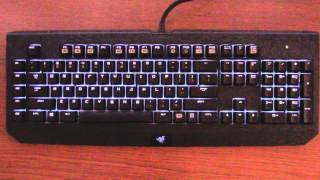Chroma Blood Rain: Razer Blackwidow Chroma Custom Lighting Config With Download screenshot 3