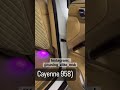 Тюнинг - подсветка салона на Porsche Cayenne 958 2022