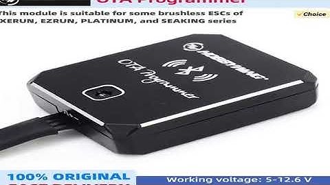 Hobbywing OTA Programmer Bluetooth Module for Xerun Ezrun Platinum Seaking Brushless ESC F