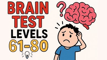 Brain Test: Tricky Puzzle – Levels 61-80 | Solution | KidzPlayz