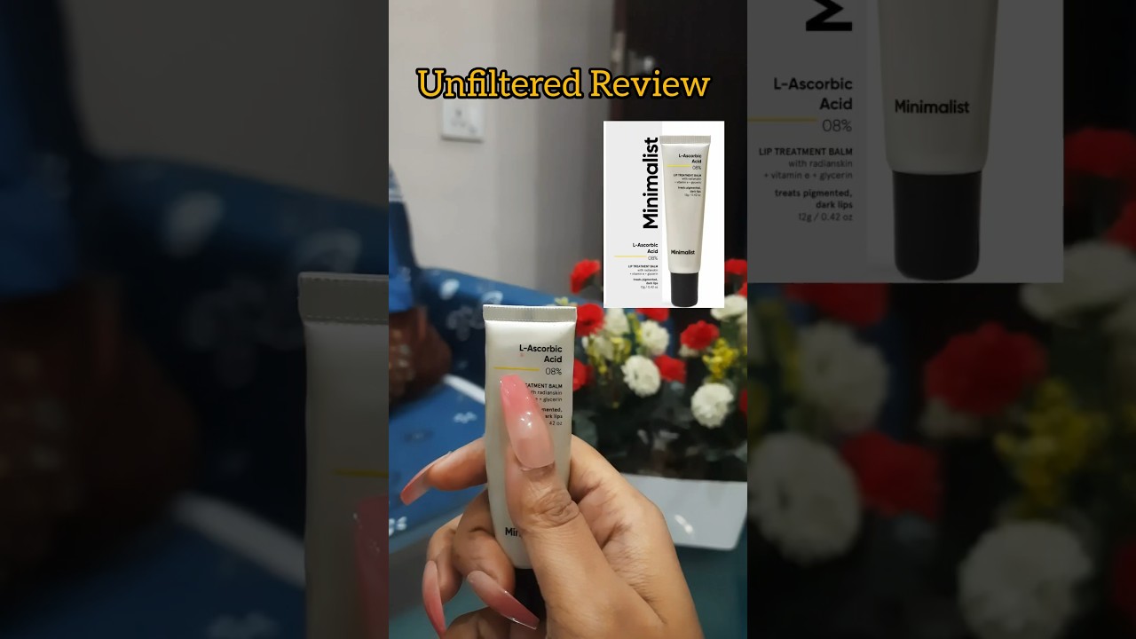 Minimalist 8% L-Ascorbic Acid Lip Treatment Balm 👄For Women & Men  