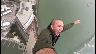 The Highest Bungy Jump in the World: Macau Tower