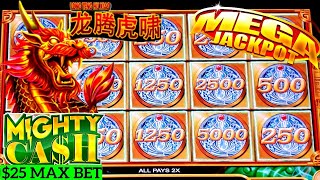 High Limit Mighty Cash Slot MASSIVE HANDPAY JACKPOT ! Tons Of BONUSES! Full Screen Handpay Jackpot