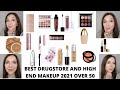 BEST DRUGSTORE AND HIGH END MAKEUP 2021 OVER 50 | MATURE SKIN MAKEUP