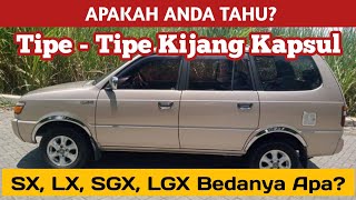 Untuk yang belum tahu, ini dia tipe atau varian dari Toyota Kijang Kapsul screenshot 4