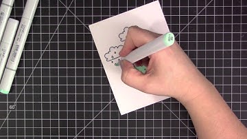 One Layer Stamping | Create a Smile Stamps