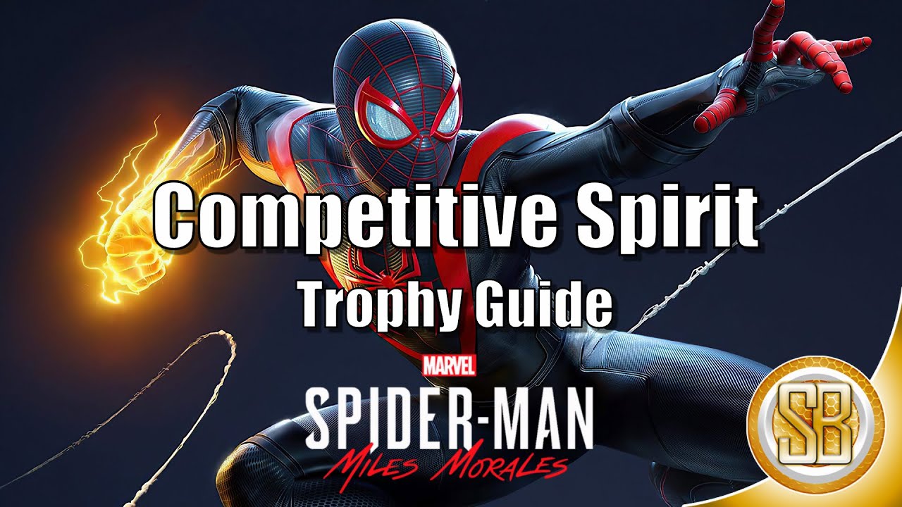 Spider Man Miles Morales - Competitive Spirit Trophy Guide (Miles Morales  Trophy Competitive Spirit) - YouTube
