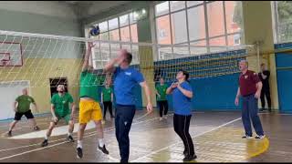 Волейбол вчителів ліцею  імені Василя Стуса та школи 55