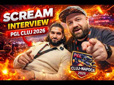 INTERVIEW with 1TAPs LEGEND ScreaM da KiNG at PGL CLUJ 2026 day 4