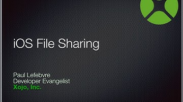 iOS File Sharing using iTunes