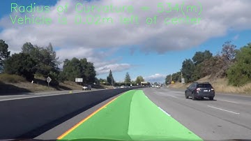 Udacity advanced lane detection challenge demo