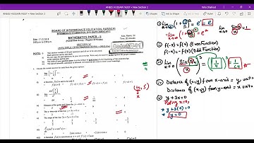 XII MCQs 2018 Part 1 Mathematics |By Engr. Taha Shahid |Second year |Karachi Board |Sindh Board