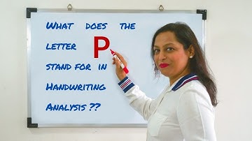 LETTER P in graphology