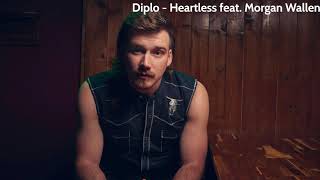 [빌보드 Hot 100 73위]Diplo - Heartless (feat.Morgan Wallen) 가사/해석